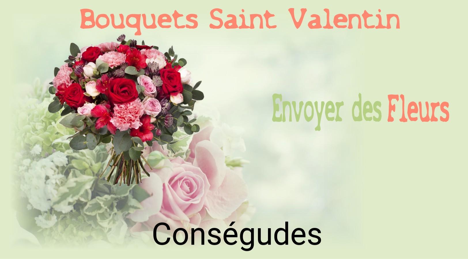 Roses de Saint-Valentin livrées à Conségudes